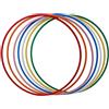 hoopomania Hula Hoop Vuoto, HDPE-20mm, Ø60cm, Nero