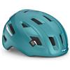 MET Casco da Città per E-Bike MET E-Mob - Sicuro, Confortevole, Ventilato, Luce LED USB Integrata