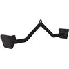 Gorilla Sports® Maniglia Canottaggio - Singola o Set di 3, Forma di V, Barra LAT, Nero - Attacco per Cavo Machine, T-Bar, Accessori Pulley Cable Machine, Pull Down, Impugnatura Tricipiti, Palestra