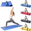 AKITAInk Tappetino Yoga Antiscivolo AKITAink - 175x60 cm, Spessore 4mm ad Alta Densita Materassino, Allenamento Fitness, Custodia Inclusa, Ideale per Yoga, Pilates, Palestra e Ginnastica, vari Colori