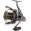 Fishing Ferrari - Dagon 8000: Mulinello di alta qualità per la pesca in mare - 5+1 Cuscinetti in acciaio - Trattamento anti-salsedine - Bobina in alluminio extra light - Manovella ultra resistente