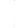 Whip & Go - Frustino da dressage bordeaux/argento, 110 cm