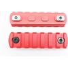 Active-8 5/7/13 slots m-lok Picatinny sezioni adattatore per montaggio in alluminio anodizzato rosso, Sandali Adventure Seeker, punta chiusa - T - Bambini, 7 Slots / 75mm