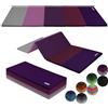ALPIDEX Tappetino da ginnastica 185 x 78 x 3,2 cm pieghevole pavimento sportivo ginnastica palestra materassino fitness tappeto sport yoga mat gym bambini adulti, Colore:purpur