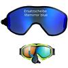 Uvex G.gl. 300 Take Off ESS - Lente singola per occhiali da sole blu litemirror