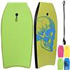 RELAX4LIFE Tavola da Surf per Bambini, Stand Up Paddle Board con Il Cinturino di Protezione, Tavola da Nuoto per Mare Spiaggia Piscina, Portata 85 kg, 105×51×6 cm (Blu-albero)