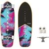 Aztron Surfskate ISLAND 30 skateboard shortboard 76x24 cm, Nero, S