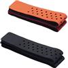 Josenidny 2Pcs regolabile e traspirante fascia da braccio di ricambio morbida per cardiofrequenzimetro - (nero+arancione)