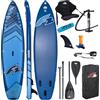 CampSup SUP F2 AXXIS 11'6'' Combo AZZURRO Tavola da Stand Up Paddle gonfiabile | 354x84x15 cm | Surfboard per principianti e avanzati con accessori | Portata fino a 165 Kg