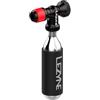 LEZYNE CLIK Drive - Gonfiatore di CO2 con cartuccia da 20 g, in alluminio lavorato a CNC, leggero, resistente, compatibile con pompa per pneumatici per bicicletta, connessione aumentata del flusso