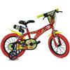 Dino Bikes - Bicicletta 14 Bing Rossa 2 Freni