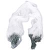 HEEPDD Rete da Pesca 3 Strati Nylon 50m x 1,5m Acqua Salata, Rete Posta 3-4 Dita Maglia 40mm, Affonda 1,5 Metri al Secondo, per Pesca Costiera Orata Branzino Cefalo