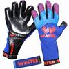 Generico GUANTI DA PORTIERE WALTER MODELLO SMART (8,5, Azzurro/Rosso)