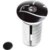 Columbus Tappo Superiore + espansore per Forcella sterzo in Carbonio, Nero, 3,8 cm