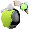 Kasmole Borraccia da Polso Indossabile - Running e Corsa in Silicone, Mani Libere, Appositamente Progettata per Ciclisti e Corridori, Regolabile