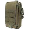ACEXIER Tattico Molle Telefono Pouch militare marsupio cintura Waist Bag Vest Pack borsa cellulare caso di caccia all'aperto borsa (Black)