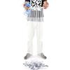 GOTOTOP Rete da Pesca All'Aperto in Nylon Monofilamento Stile Americano - Getto Mano, Maglia 0,5 Dito (2,4 m)
