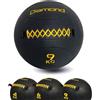 G5 HT SPORT Wall Ball DIAMOND per Crosstraining [4, 6, 9 kg] Palla Professionale in Pelle con Cucitura Rinforzata | Palla Medica, Palla Fitness per Workout Intensivi e Competizioni (9, Chilogrammi)