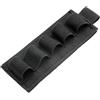 Gexgune 12GA Borsa per proiettili per proiettili Paintball Buttstock Pistola per Le Mani Borsa per Munizioni Trasportatore Tattico Fucile da Caccia 5 Conchiglie Supporto per cartucce