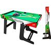 Sport One Tavolo da Biliardo Sport One Super Champion Italy Verticale Salvaspazio - Cm. 122 X 61 X 76 con Tutti gli Accessori - SPECIAL EDITION - NOVITA