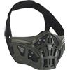 Koyheng Tattico Airsoft Skull Masks Full Face, Maschera Deluxe per adulti Protezione degli occhi per Halloween BB Paintball Gun Patriots CS Gioco Cosplay Party Halloween Cosplay Zombie Scary Skeleton Masks
