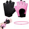 KARELLS Guanti da Traspiranti e Antiscivolo, Guanti Palestra Sollevamento Pesi Fitness, Guanti Palestra Uomo e Donna, per Allenamento, Sollevamento Pesi, Ciclismo, Crossfit, Gym, L