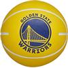 Wilson Pallone da Basket, NBA Dribbler, Golden State Warriors, Utilizzo Indoor e Outdoor, Taglia per Bambini, Blu