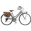 Via Veneto By Canellini Bicicletta Citybike Ctb Donna Vintage Retro Via Veneto Acciaio (Grigio, 46)