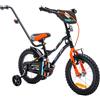 sun baby Tracker Bike Bicicletta per bambini 16 pollici ruota dimensioni, 3-6 anni, bicicletta da bambino con rotelle, bmx da bambino (16 pollici, Arancione Neon)
