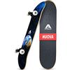 Apollo Skateboard Professionale Completo | Per Bambini, Bambine, Adulti | Tavola in Legno a 7 Strati | Design Originale | Medium Concave | Cuscinetti a Sfera ABEC-7