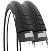 ECOVELO 2 COPERTONI 16 X 1.75 (47-305) PER BICI 16 | PNEUMATICI STRADALI NERI IN GOMMA BIKE BICICLETTA