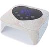 Sonew 72W LED Nail Lamp with 30PCS Chips, Fast 10-Second for Gel Polish, Compatible/LED EU Plug Included