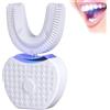 Générique Spazzolino da denti Automatico Sonic Brush V5, Spazzolino da denti elettrico Ultrasonico A Forma di U a 360°, Elettrico Intelligente Senza Fili Per Adulti