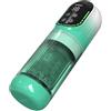 Generico Dispositivo for la cura degli adulti con LCD maschile, rotazione a spinta, tipo spa sottovuoto(Green)