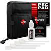 Photographic Solutions Digital Survival Kit - Type-2 (17mm) Sensor Swabs, PEC-PAD Photo Wipes, E-Wipe Packet, Eclipse Optic Cleaning Fluid - Camera Cleaning Kit with Travel Bag