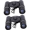 BELLIFFY 2 Pz mini binocolo telescopio portatile light waterproof impermeabili binocolo pieghevole resistente all'acqua camping cannocchiale telescopio binoculare tascabile Black