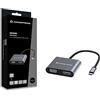 Conceptronic DONN16G - Docking station USB 3.2 Gen 1 4 in 1