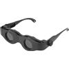Sahgsa Occhiali Binoculari con Lente D'ingrandimento a Doppio Strato per la Pesca e il birdwatching. Telaio in PVC Ecologico