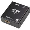 ATEN True 4K HDMI Booster VB800 fino a 4Kx2K a 60 Hz (4:4:4)/10m; 1080p@60Hz/20m, HDMI e HDCP 2.2 compatibili, 18 Gpbs, supporta HDR10, UK, # 1 KVM Market Leader