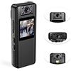 BAFEIYA Videocamera DV portatile Mini fotocamera digitale A22 Schermo HD 1080P Visione notturna magnetica portatile Piccola videocamera Bodycamera Sport all'aria aperta Camara(Camera 128GB)