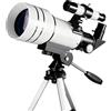 Generic Telescopio portatile da viaggio con treppiede regolabile per osservare le stelle e pianeti lunari