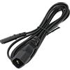 Acouto Cavo IEC320 da C14 a C7 Maschio a Femmina Cavo Adattatore di Alimentazione per Stampante LCD Fotocamera Digitale 6 6 Piedi C14 Maschio C7 Lunghezza C IEC320 da a da a FemminaIEC320
