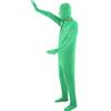 flexman Body da Uomo a Scomparsa, Body Completo in Seta Verde Latte con Schermo Verde per Fotografia Film Video (180cm)