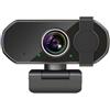 NGBFF Webcam HD con microfono USB Web Camera Auto Computer for PC Laptop Videoconferenza(2k)