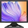 Topiky Monitor LED da 17 Pollici, Monitor per Computer Portatile, Monitor con Ingresso VGA HD Multimediale AV BNC USB DC Display a Colori HD Portatile con Telecomando 'altoparlante