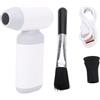 Fydun Duster Ad Aria Elettrica 130000 Giri/Min Ventola di Forti per la Pulizia della Casa per PC (WHITE)