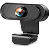NGBFF Webcam Full HD USB for PC con cancellazione del rumore e microfono.(720P Webcam)