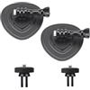 XINYIN Supporto adesivo per fotocamera in ABS per sport all'aperto, sicuro, antiscivolo, leggero, per tutte le fotocamere