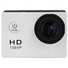 YFDGD Mini Action Camera Display da 2 pollici Fotocamera subacquea impermeabile for registrazione video sportiva Cattura Facilmente Momenti Mozzafiato(White)