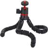 Plyisty Treppiede per Fotocamera, Supporto per Treppiede Flessibile con Rotazione a 360 °, Supporto per Vite da 1/4 '', Treppiede Leggero da Tavolo Universale Fotocamere e Telefoni